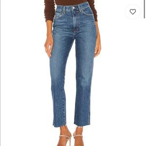 AGOLDE Pinch Waist High Rise Kick in Symbol